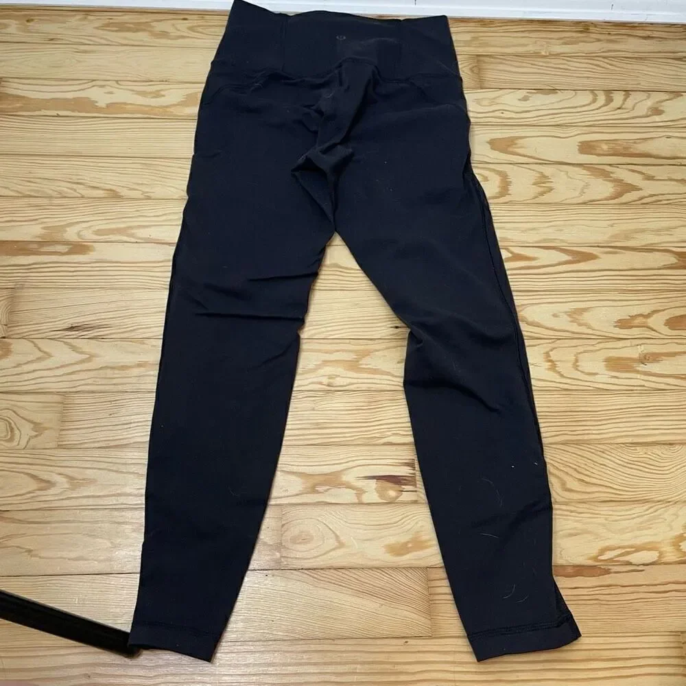 Lululemon Women's High Times (Metta) Full-On Luxtreme Mesh‎ Panel Leggings 6 Six